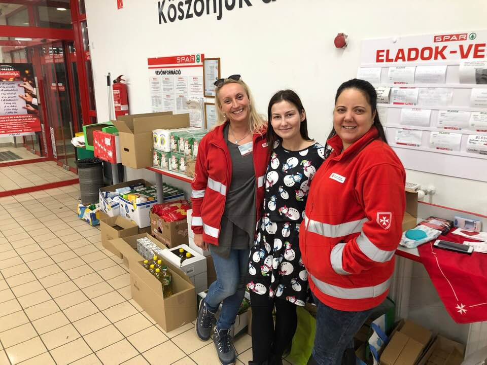 Sümegen is mosollyal, jó szóval és köszönet kártyával várják az adományozókat