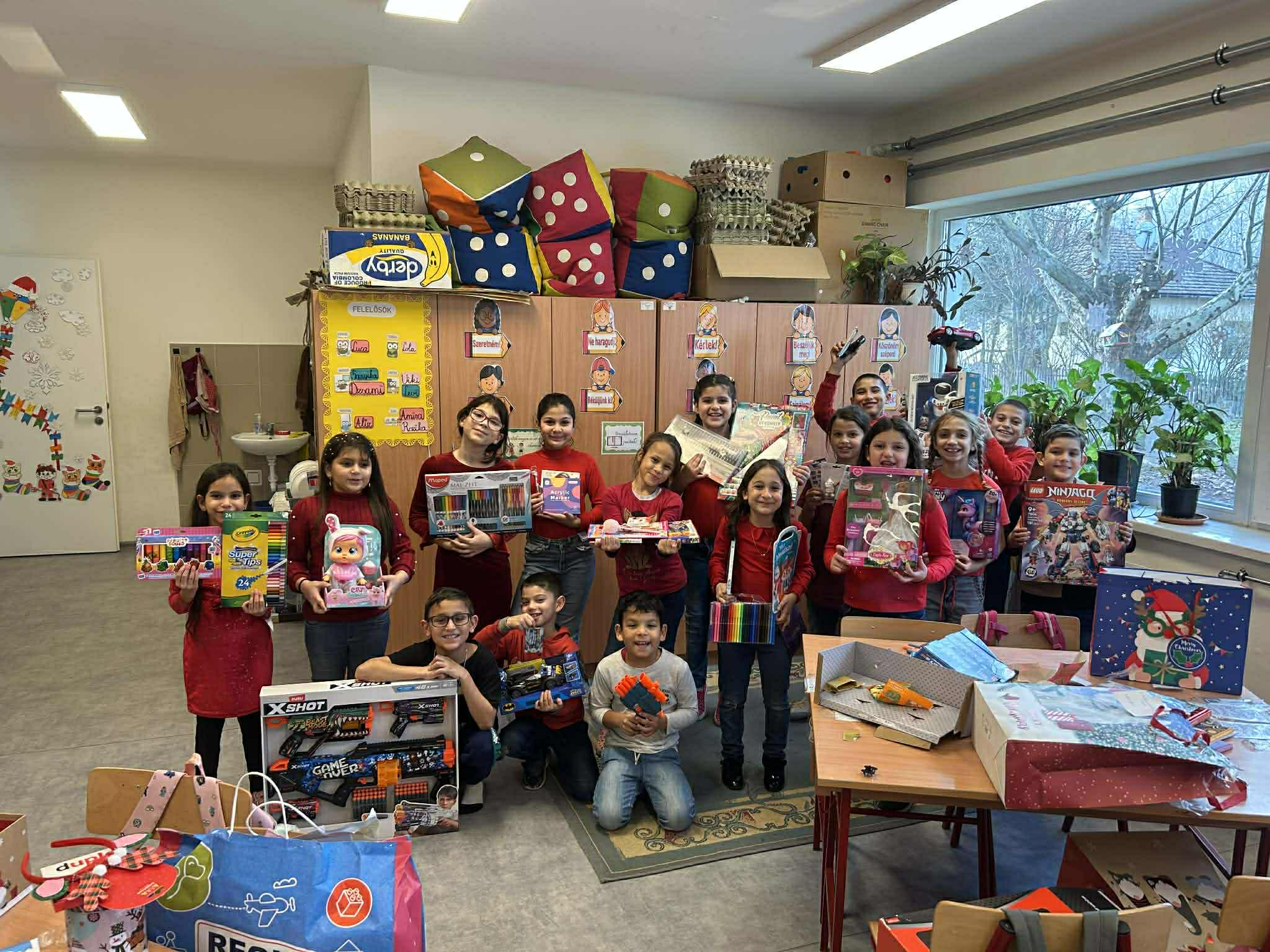 1650 szegény sorsú gyermek karácsonyi álmát teljesítette a Máltai Szeretetszolgálat