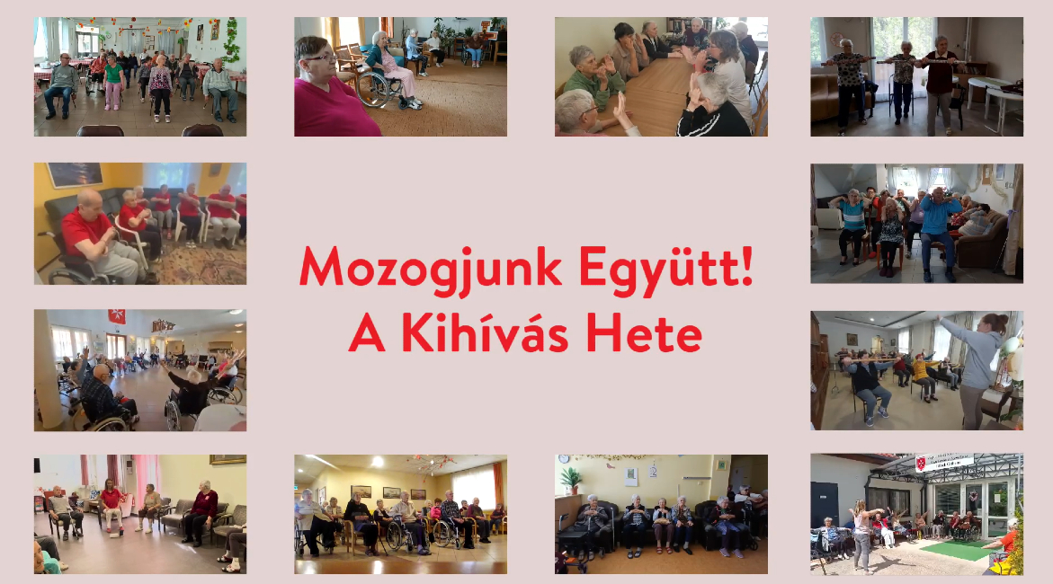 Együtt mozdulunk! A kihívás hete a máltai idősotthonokban (VIDEÓ)