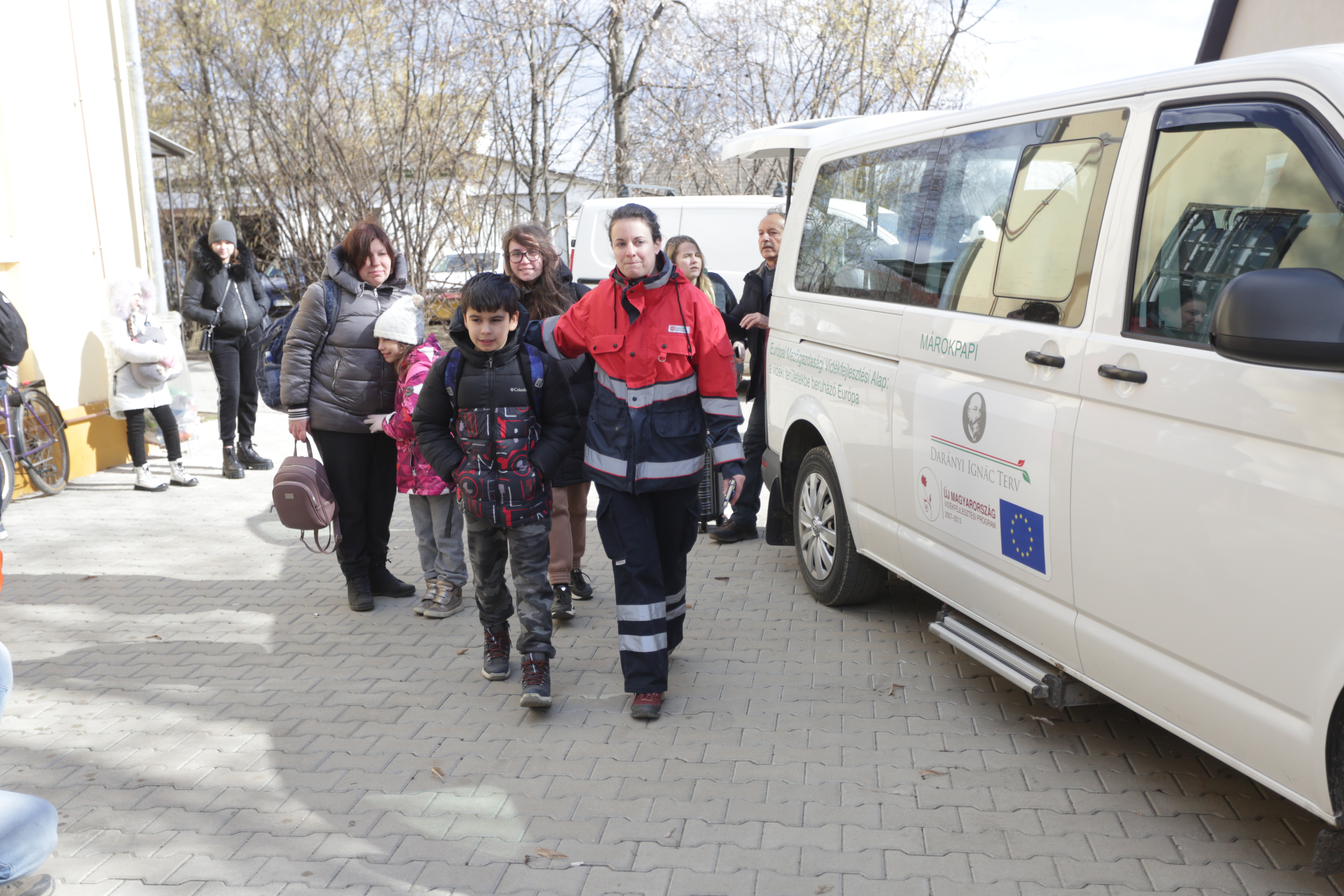 Kovács Bence | A magyar oldalon Beregsurányban várják a menekülőket a máltaiak