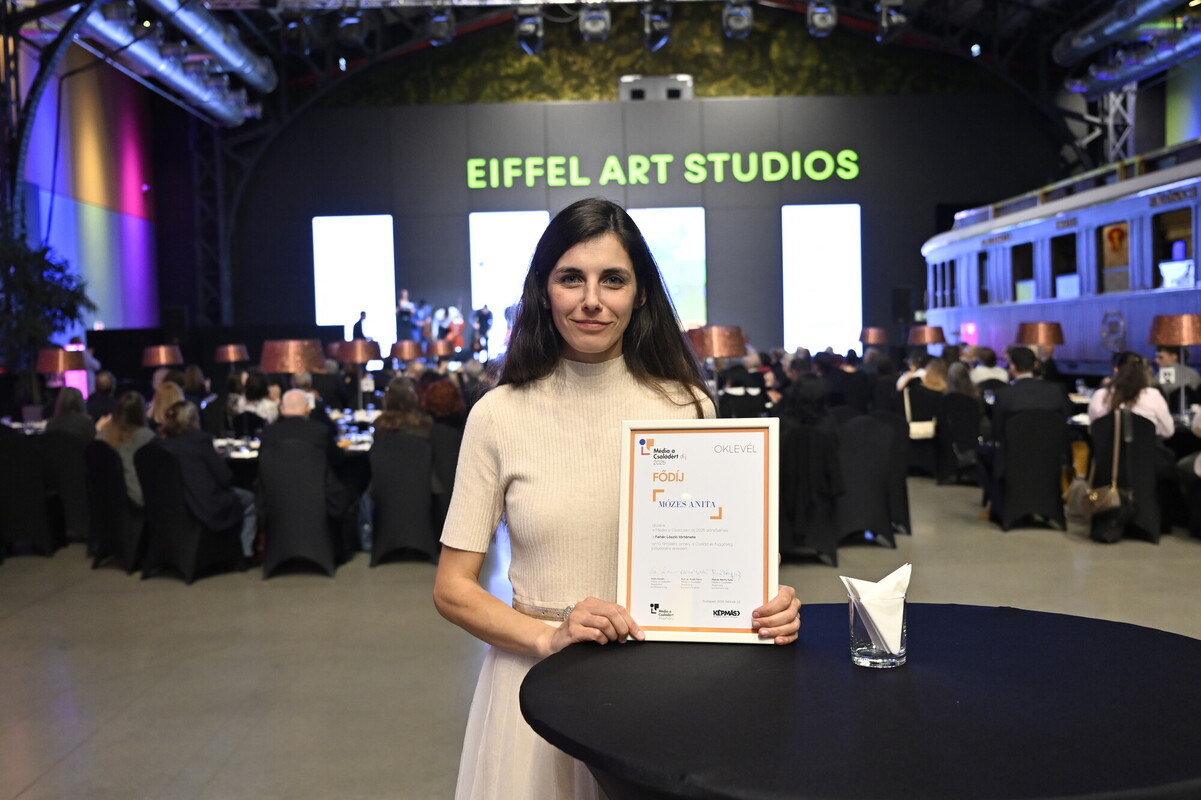 Média a Családért Díjat nyert Mózes Anita videóriportja a Máltai Szeretetszolgálat szerhasználat visszaszorítását célzó programjáról