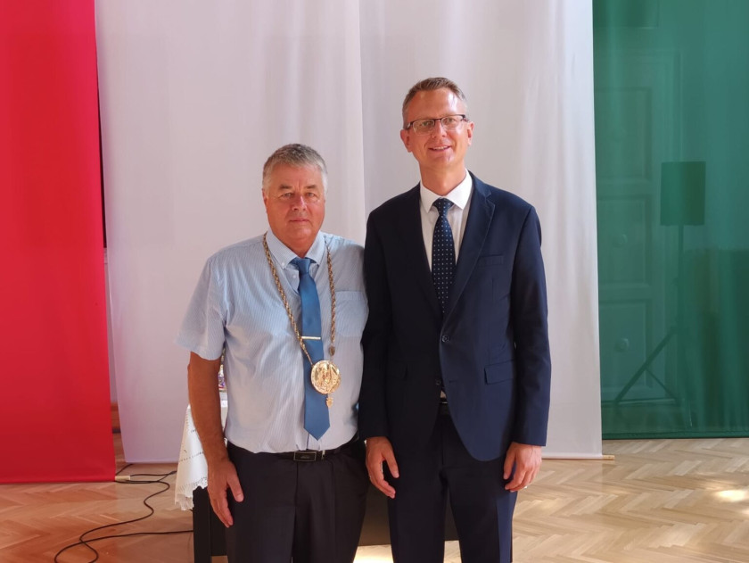 Rákóczi-lánc kitüntetést kapott Dr. Csiba Gábor, a Miskolci Csoport alapítója