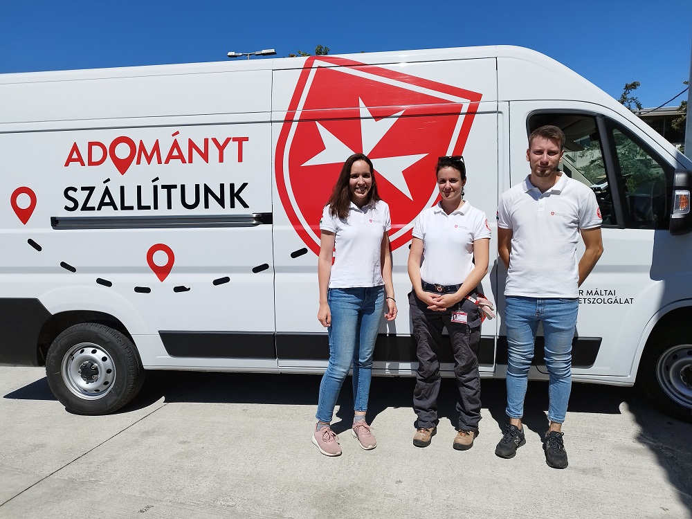 Falszárító gépeket és 10 millió forint értékű adományt visz a Máltai Szeretetszolgálat Szlovéniába