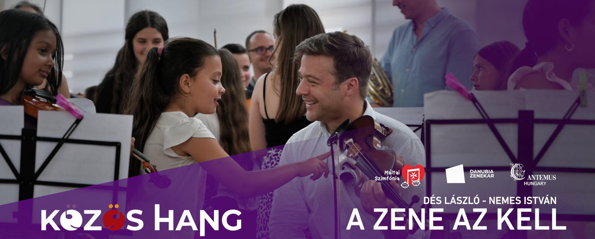 A zene, az kell – Megjelent a Danubia Zenekar és a Máltai Szimfónia közös klipje