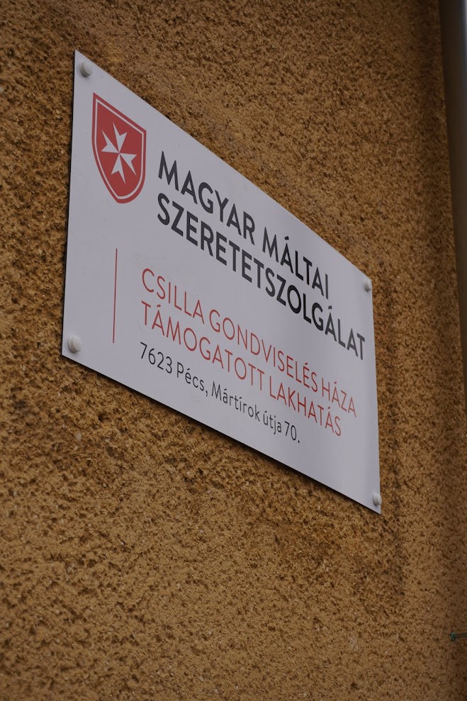 Magyar Máltai Szeretetszolgálat Egyesület, Csilla Gondviselés Háza, Támogatott Lakhatás