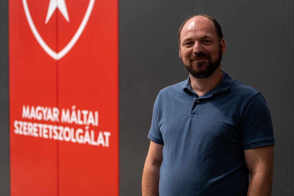 Dr. Rosta Máté. Forrás: Mózes Anita / Magyar Máltai Szeretetszolgálat.