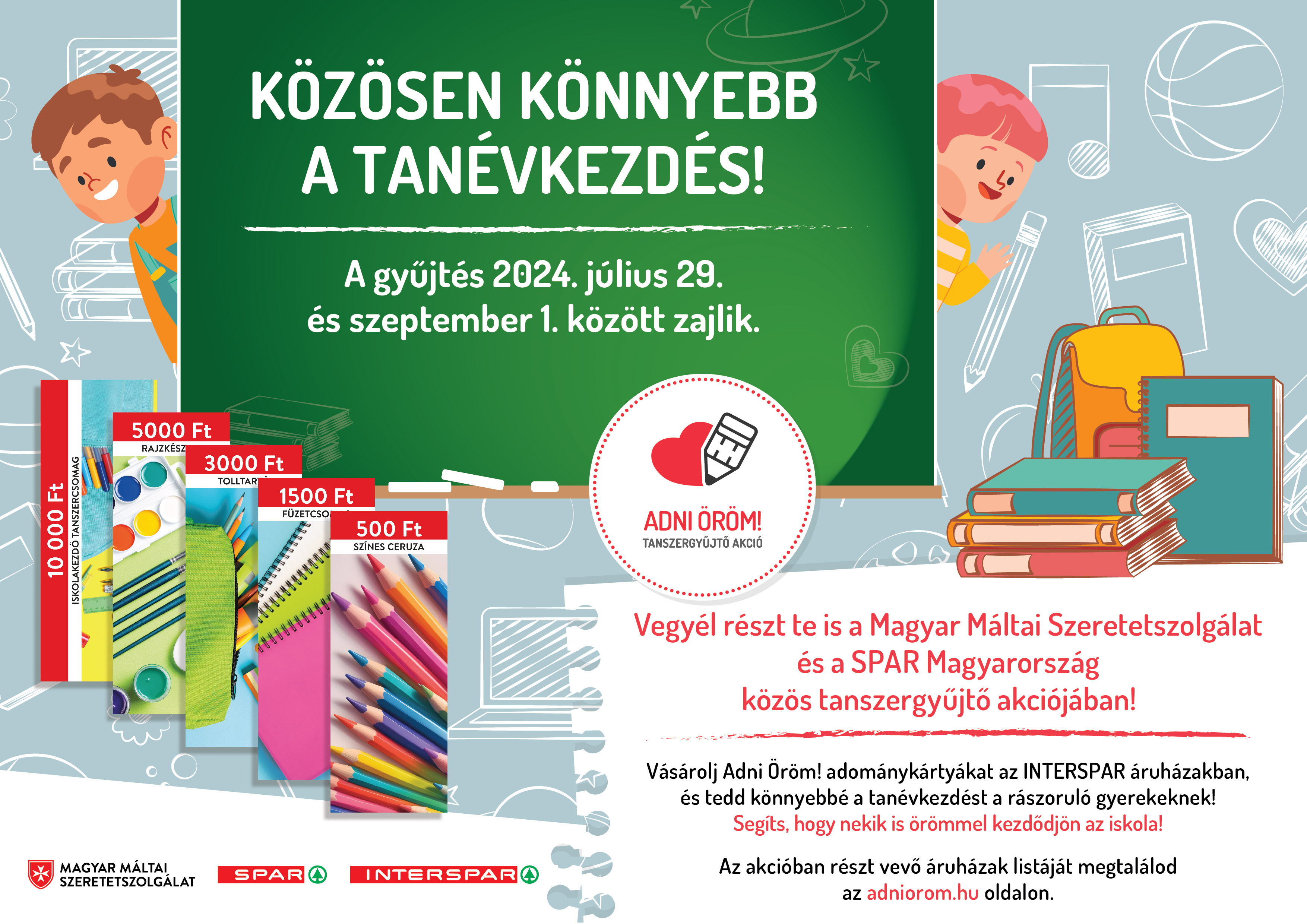 Adni Öröm! - idén  is nehéz sorsú gyermekeket segít a SPAR vásárlóinak adománya