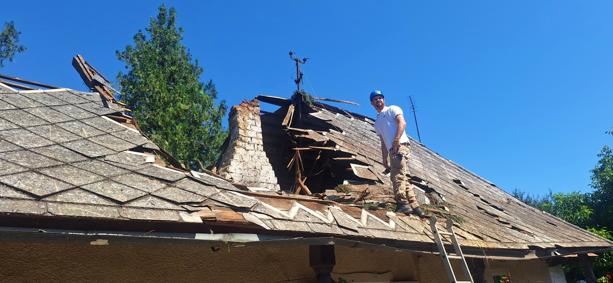 Beteg és idős emberek házainak helyreállítására gyűjt a kárpátaljai vihar után a Máltai Szeretetszolgálat
